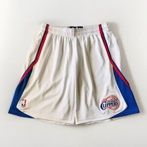Adidas Authentic Los Angeles Clippers Pro Cut Game Jersey Shorts 2XL‎ +2 White